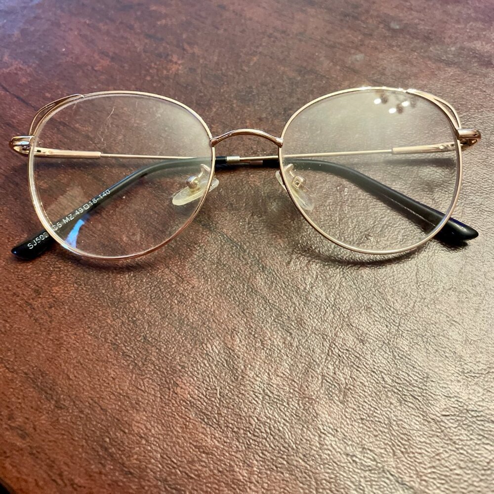 Blue Light Blocking Glasses (Rose Gold)